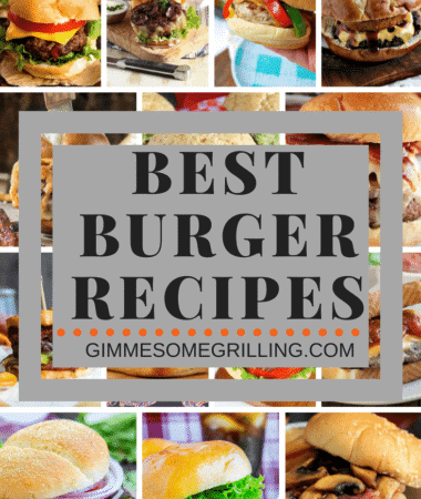 Pinterest Photo Collage of Burgers