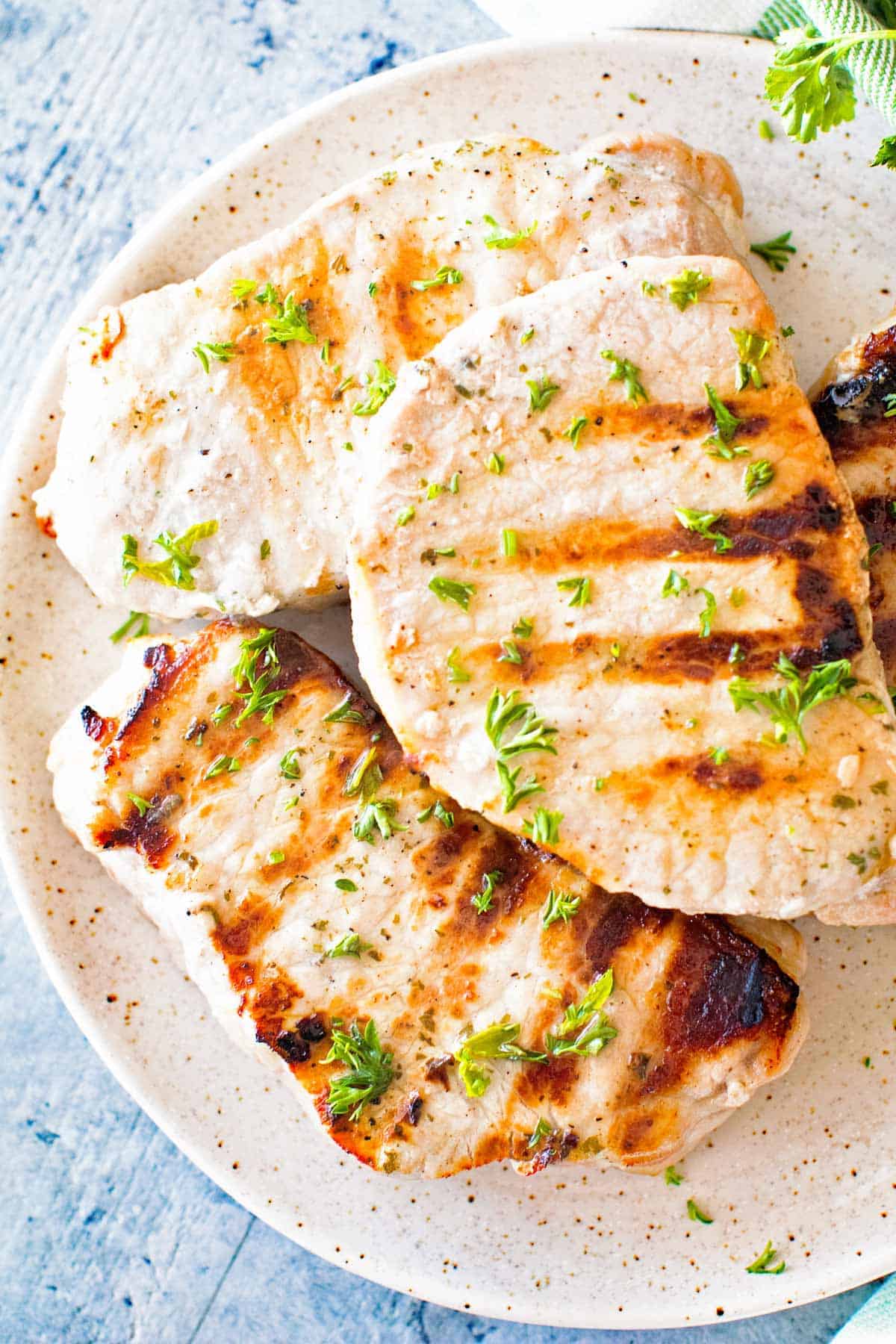 Ranch Flavored Pork Chops