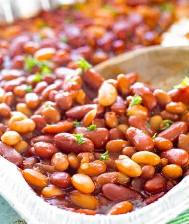 Grilled BBQ Baked Beans