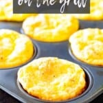 Egg muffins in cupcake tins