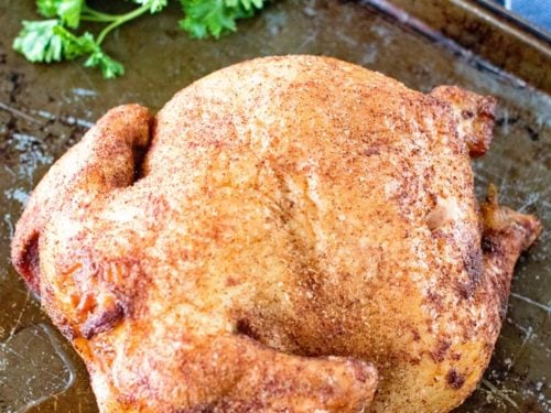 Smoked Whole Chicken - Juicy and Tender 