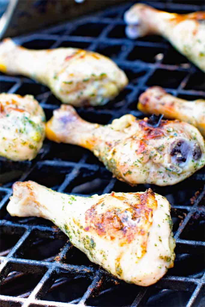 Ranch Grilled Chicken Legs Gimme Some Grilling