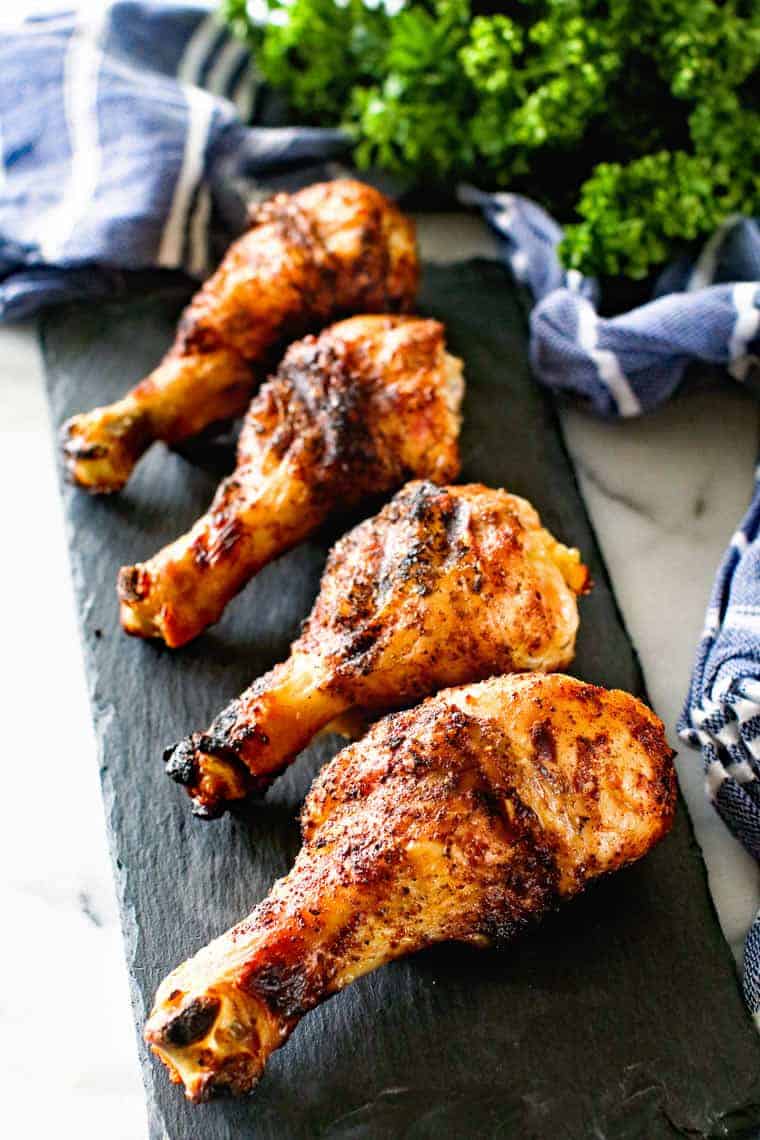 grilled chicken leg