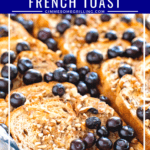 Grilled Blueberry French Toast in foil
