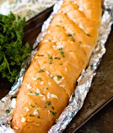 Grilled French Bread in Foil