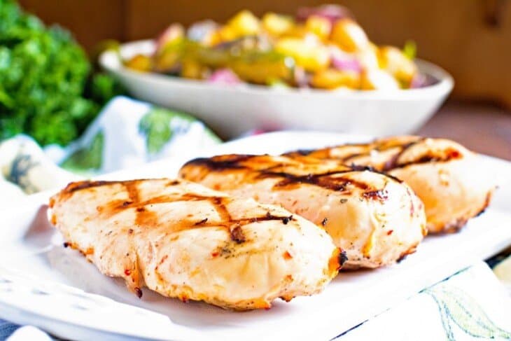 Italian Grilled Chicken Breasts - Gimme Some Grilling