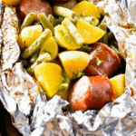 Sausage and Vegetable Foil Packet