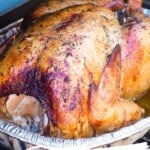 Smoked Turkey in foil pan