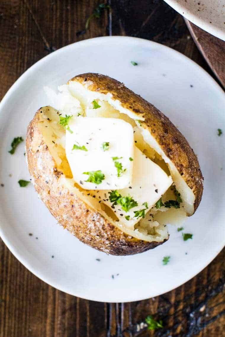 Baked Potato on Smoker