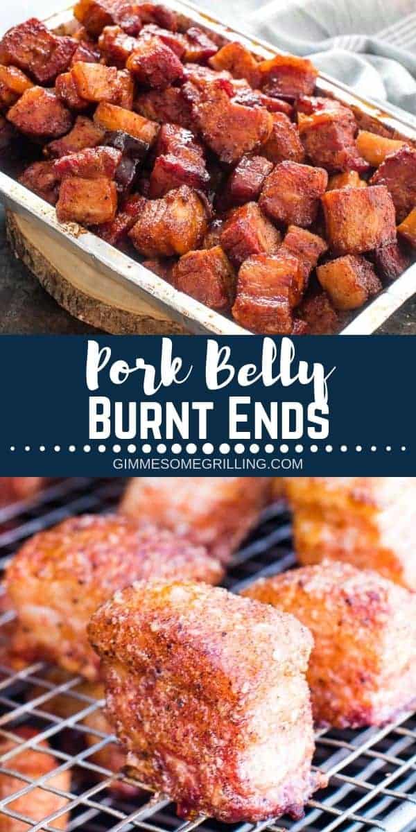 Smoked Pork Belly Burnt Ends Gimme Some Grilling