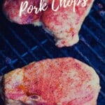 smoked pork chops on smoker