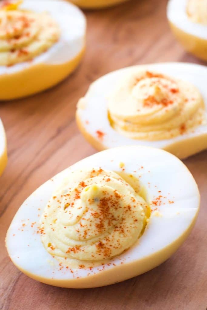 Smoked Deviled Eggs Gimme Some Grilling