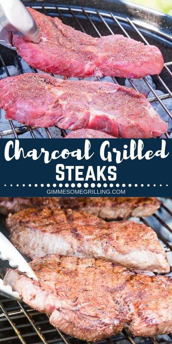 How to Grill Steak on Charcoal Grill! Gimme Some Grilling