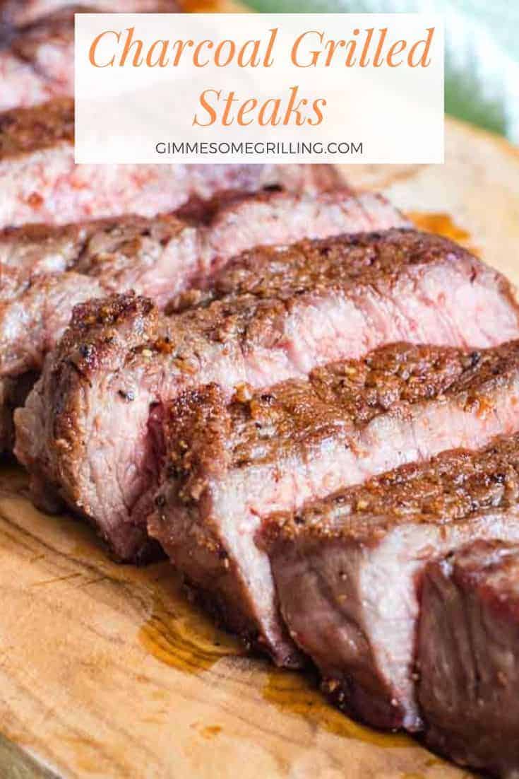 How to Grill Steak on Charcoal Grill! Gimme Some Grilling