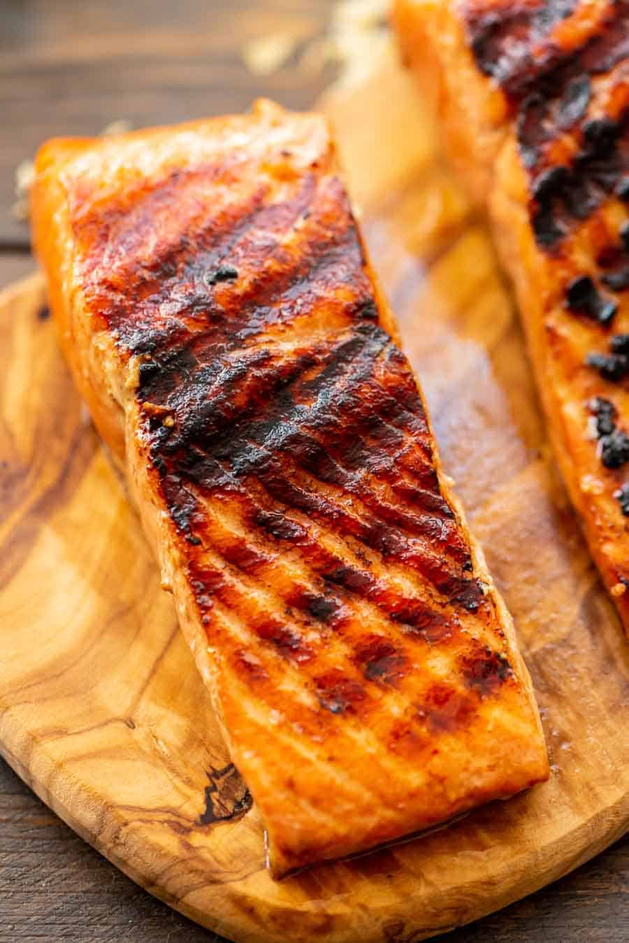 Easy Grilled Salmon (Or Grill Pan) - A Pinch of Healthy