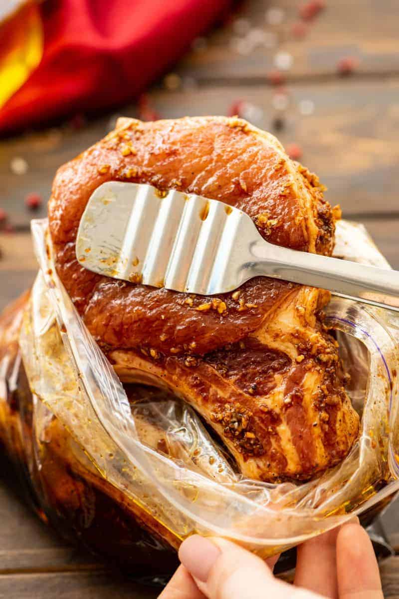 Pork Chop in Marinade