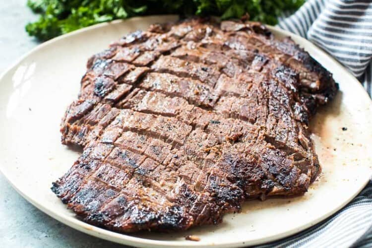 Marinated Smoked Flank Steak Gimme Some Grilling