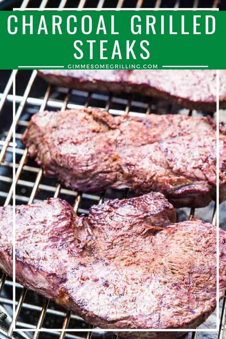 How to Grill Steak on Charcoal Grill! Gimme Some Grilling