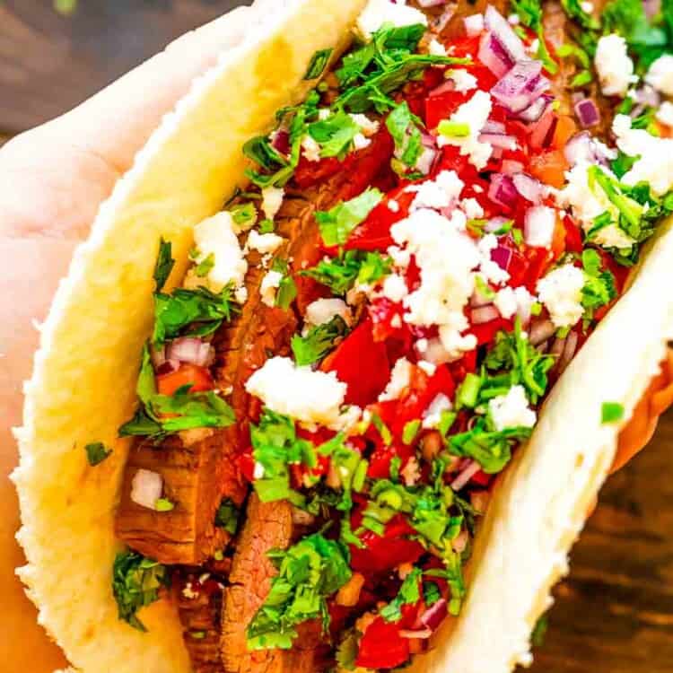 Easy Steak Taco Recipe prepared