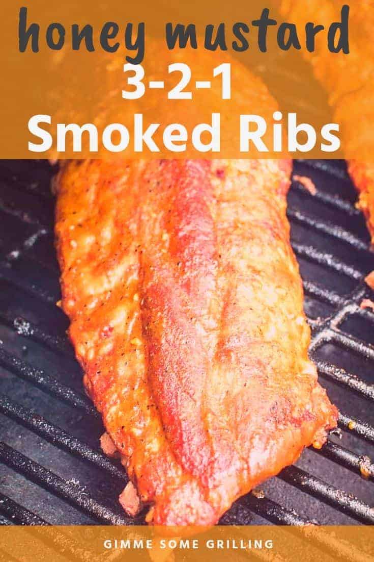 Honey Mustard Smoked Ribs Gimme Some Grilling