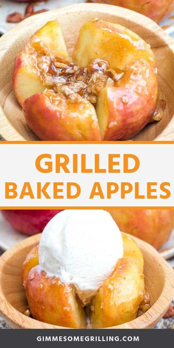 Baked Apples on the Grill or in the Oven! Gimme Some Grilling