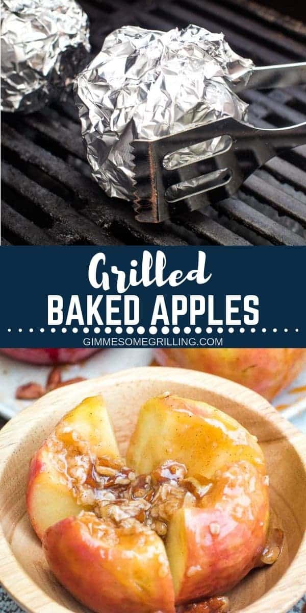 Baked Apples on the Grill or in the Oven! Gimme Some Grilling