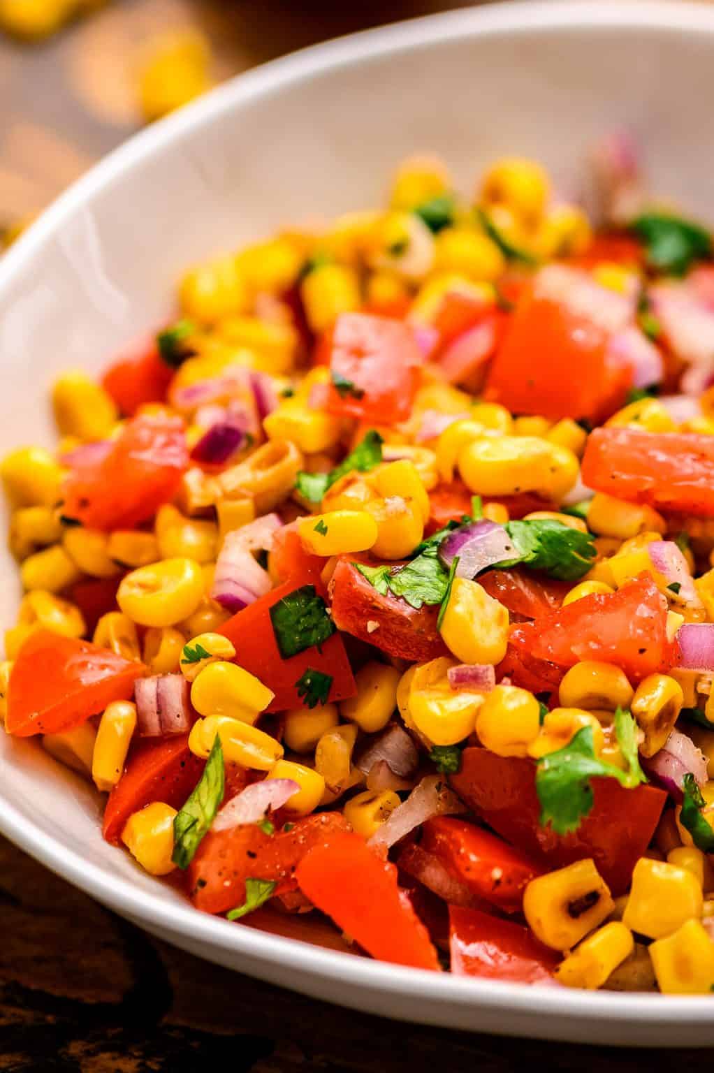 Corn Salsa Easy & Healthy! Gimme Some Grilling