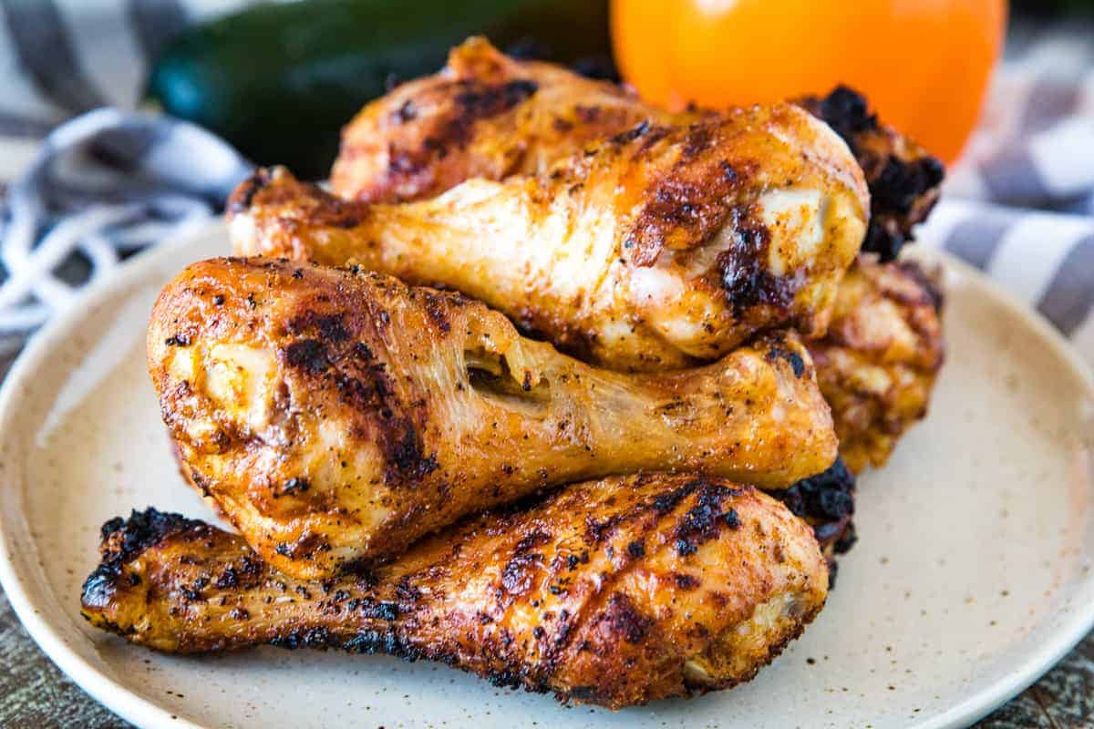 Grilled Chicken Legs - Gimme Some Grilling Can You Finish Cooking Chicken In The Microwave