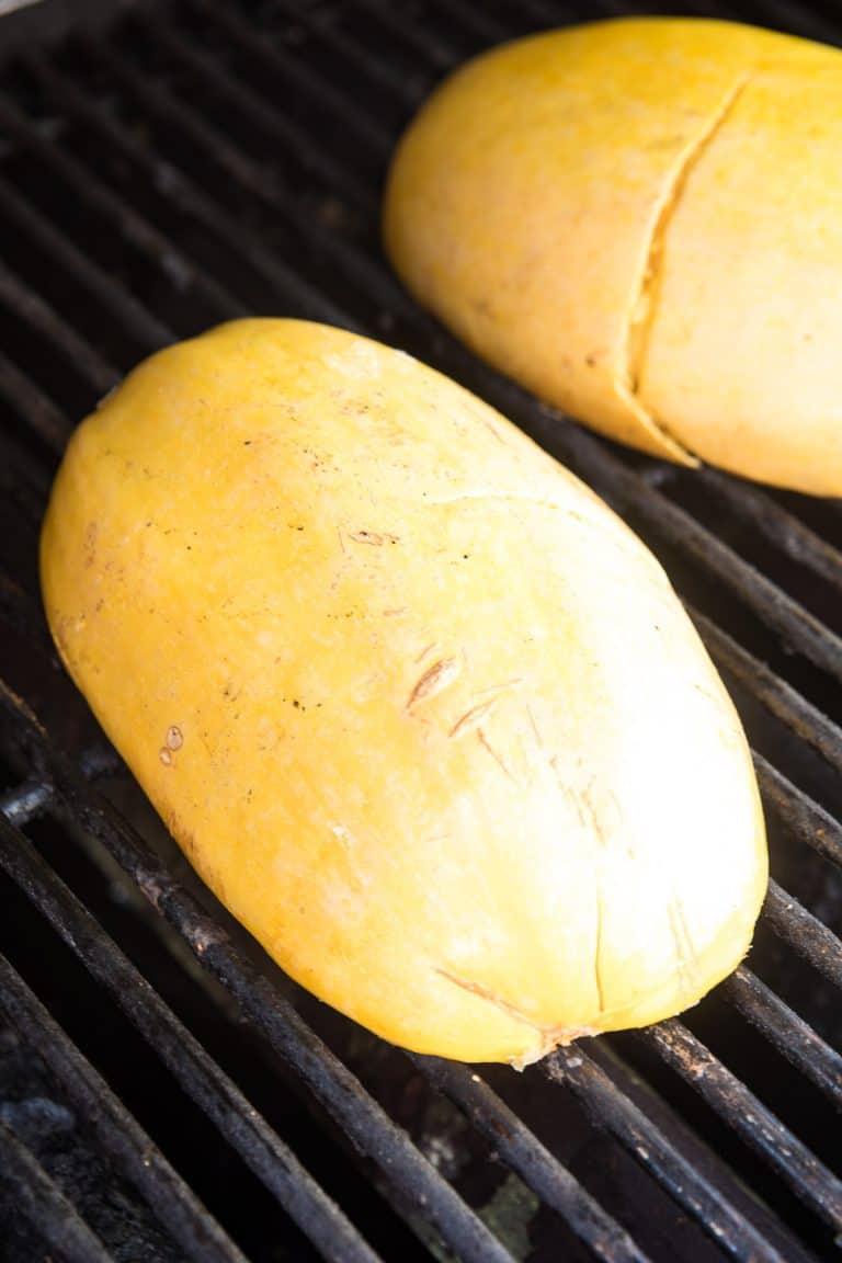 Grilled Spaghetti Squash Gimme Some Grilling