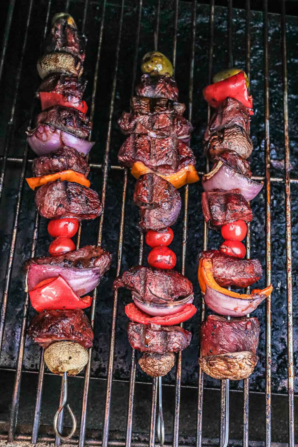 Smoked Steak Kabobs Easy Smoker Recipe! Gimme Some Grilling