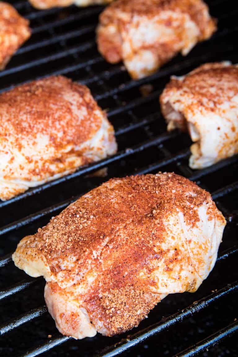 Smoked Chicken Thighs Gimme Some Grilling