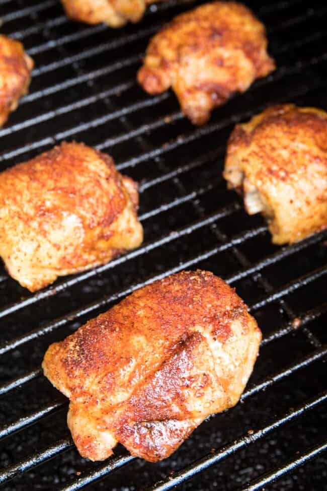 Smoked Chicken Thighs Gimme Some Grilling