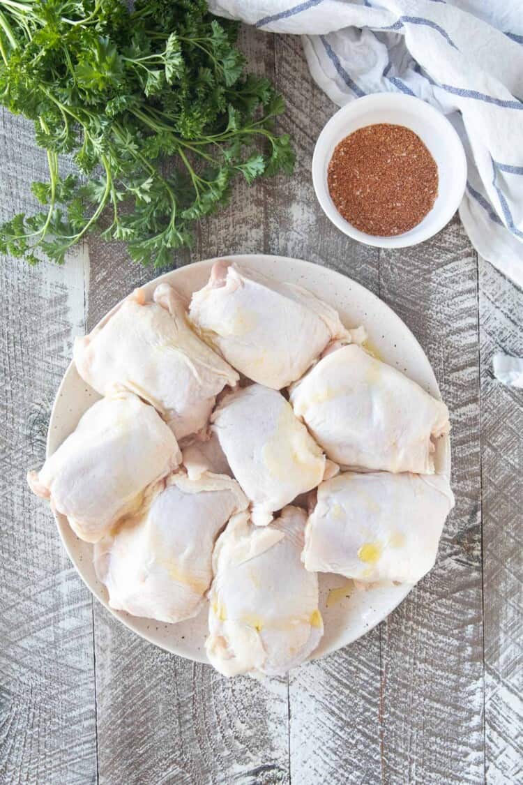 Smoked Chicken Thighs Gimme Some Grilling