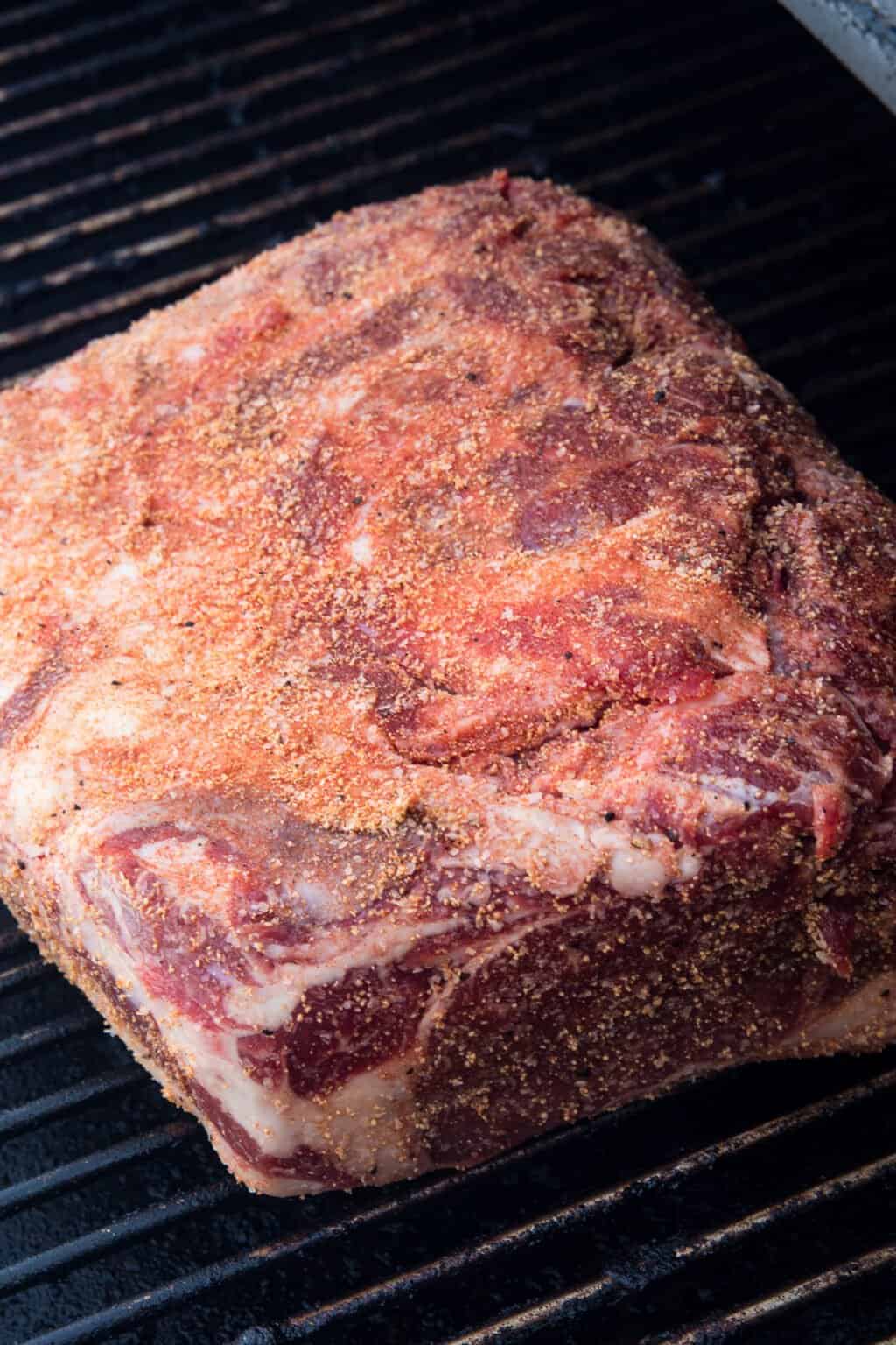 Smoked New York Strip Roast Gimme Some Grilling