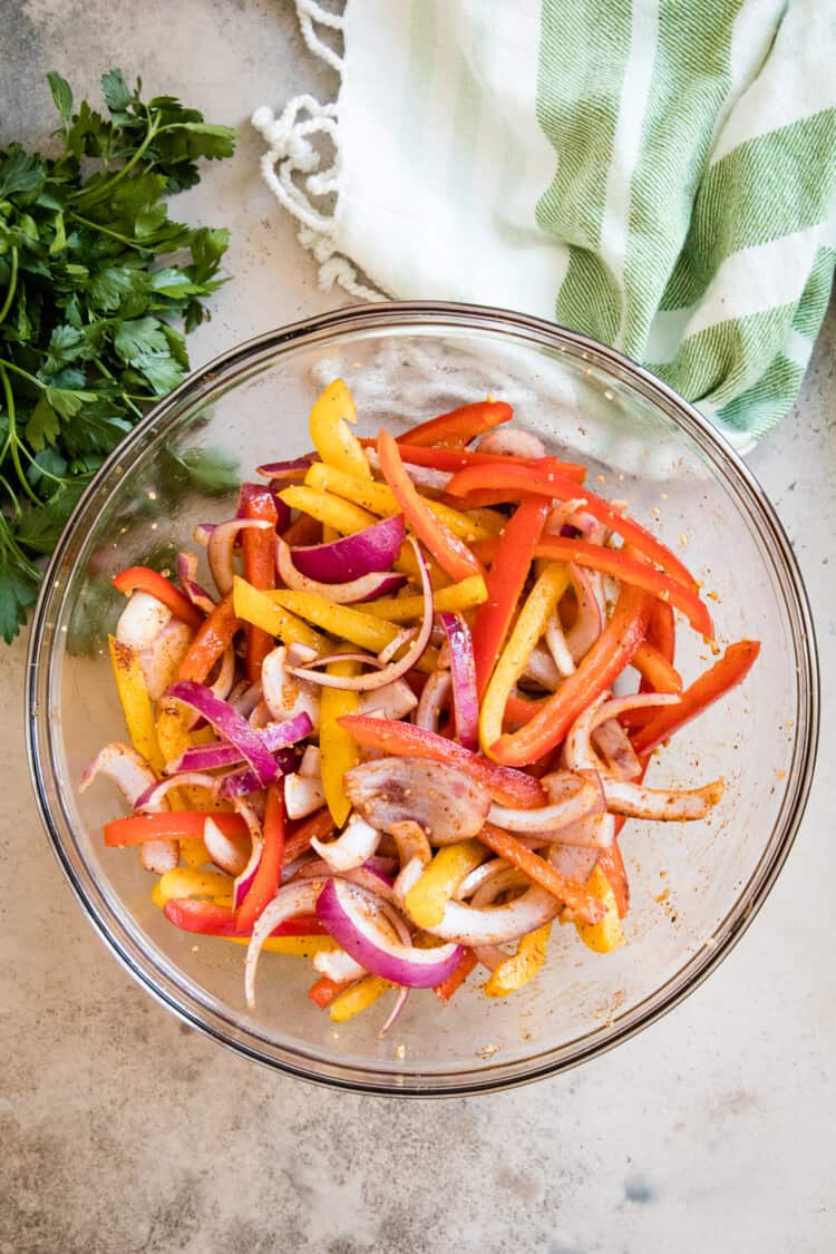 Easy Blackstone Steak Fajitas Recipe Gimme Some Grilling
