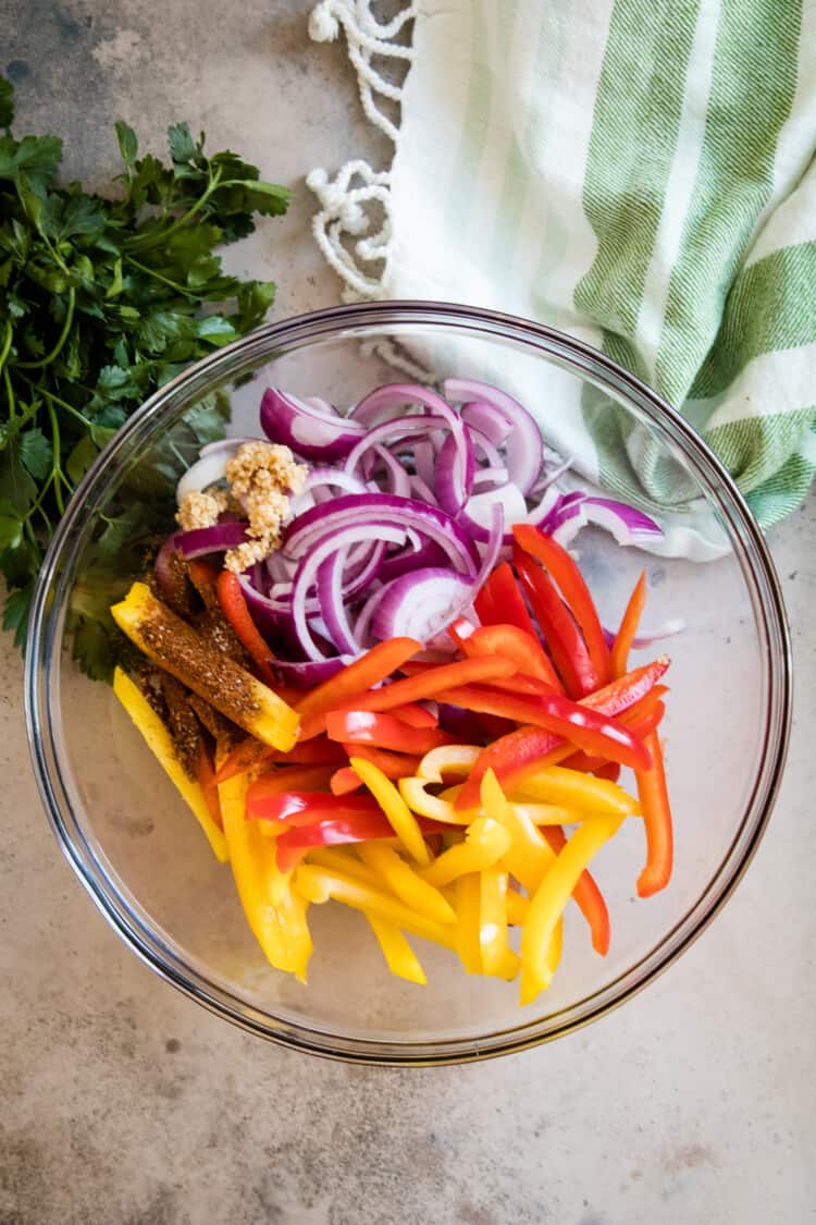 Easy Blackstone Steak Fajitas Recipe Gimme Some Grilling