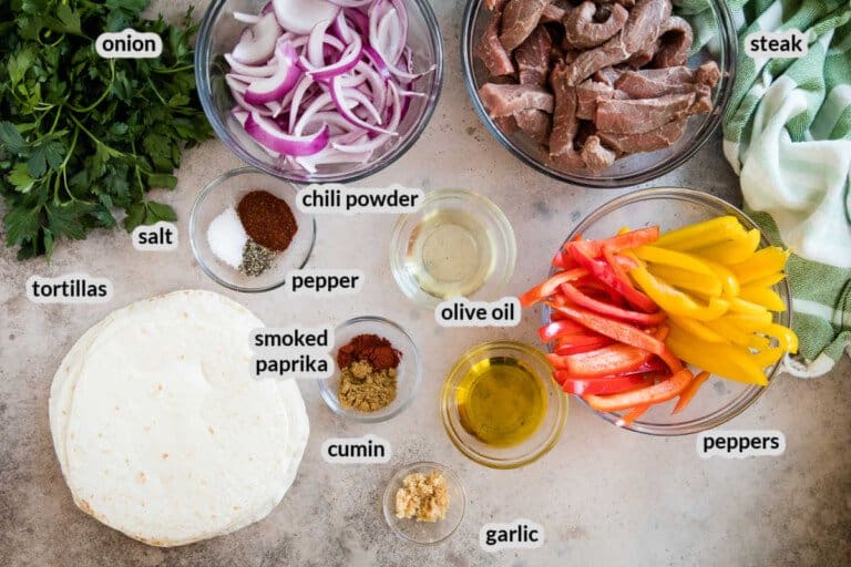 Easy Blackstone Steak Fajitas Recipe Gimme Some Grilling