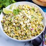 Mexican Street Corn Salad Square cropped image
