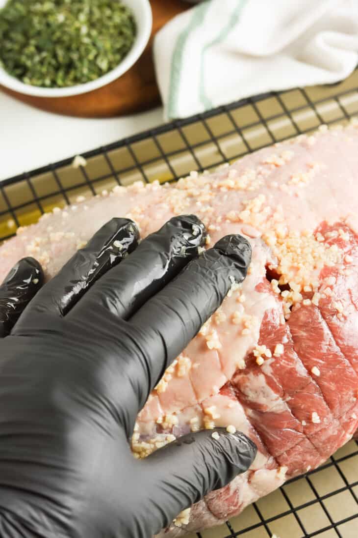 Smoked Leg of Lamb - Gimme Some Grilling