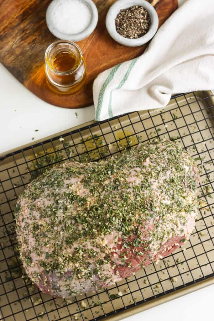 Smoked Leg of Lamb - Gimme Some Grilling