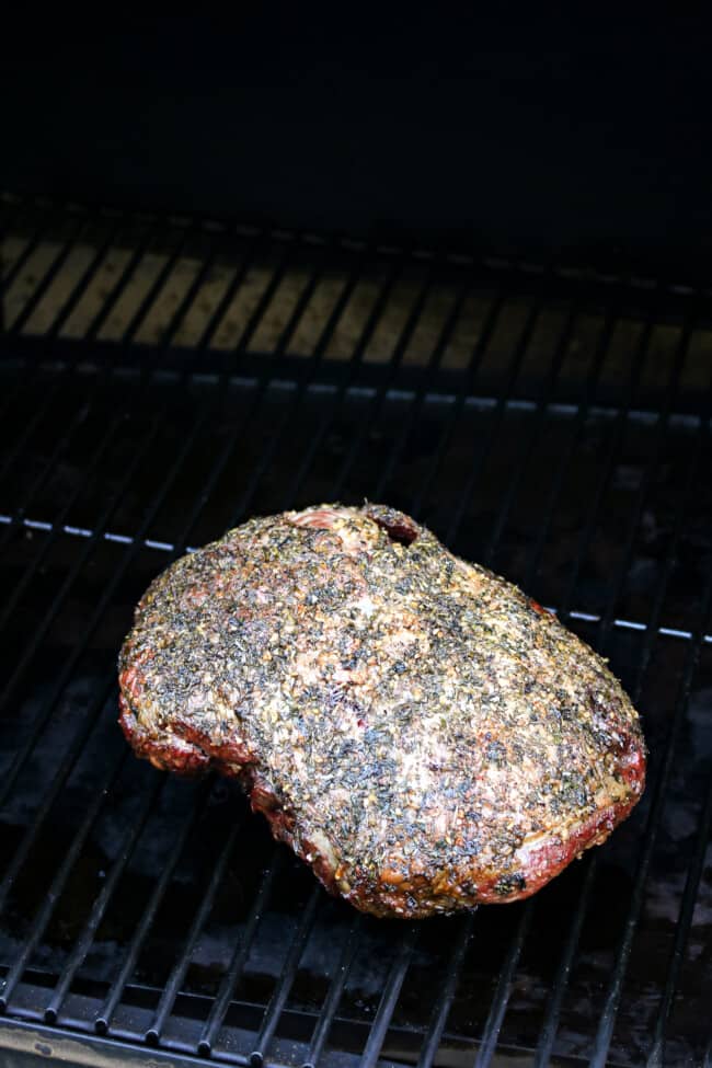 Smoked Leg of Lamb - Gimme Some Grilling