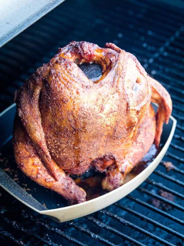 Smoked Beer Can Chicken Gimme Some Grilling