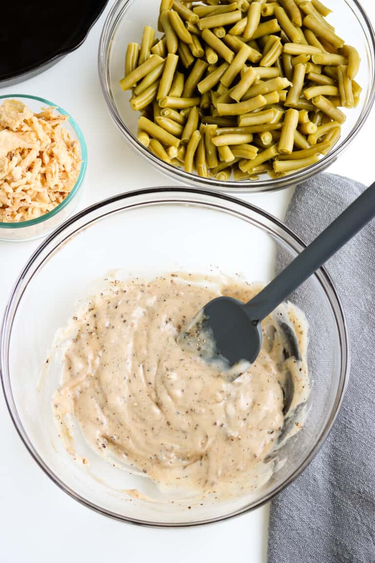 Smoked Green Bean Casserole Gimme Some Grilling