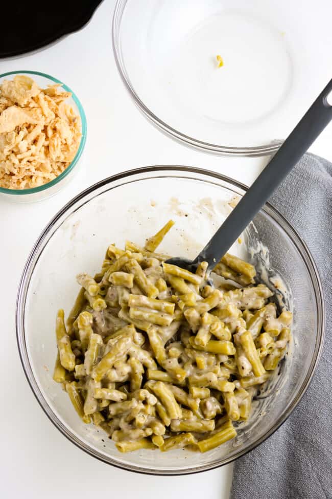 Smoked Green Bean Casserole Gimme Some Grilling