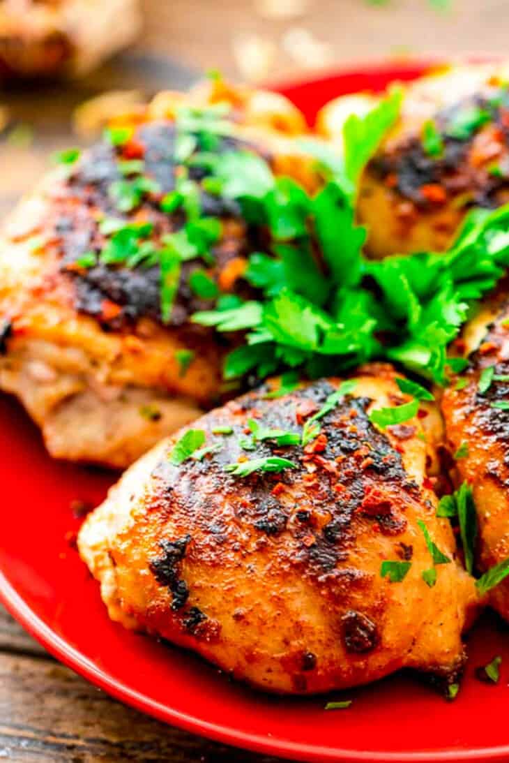 The BEST Grilled Chicken Thighs Gimme Some Grilling