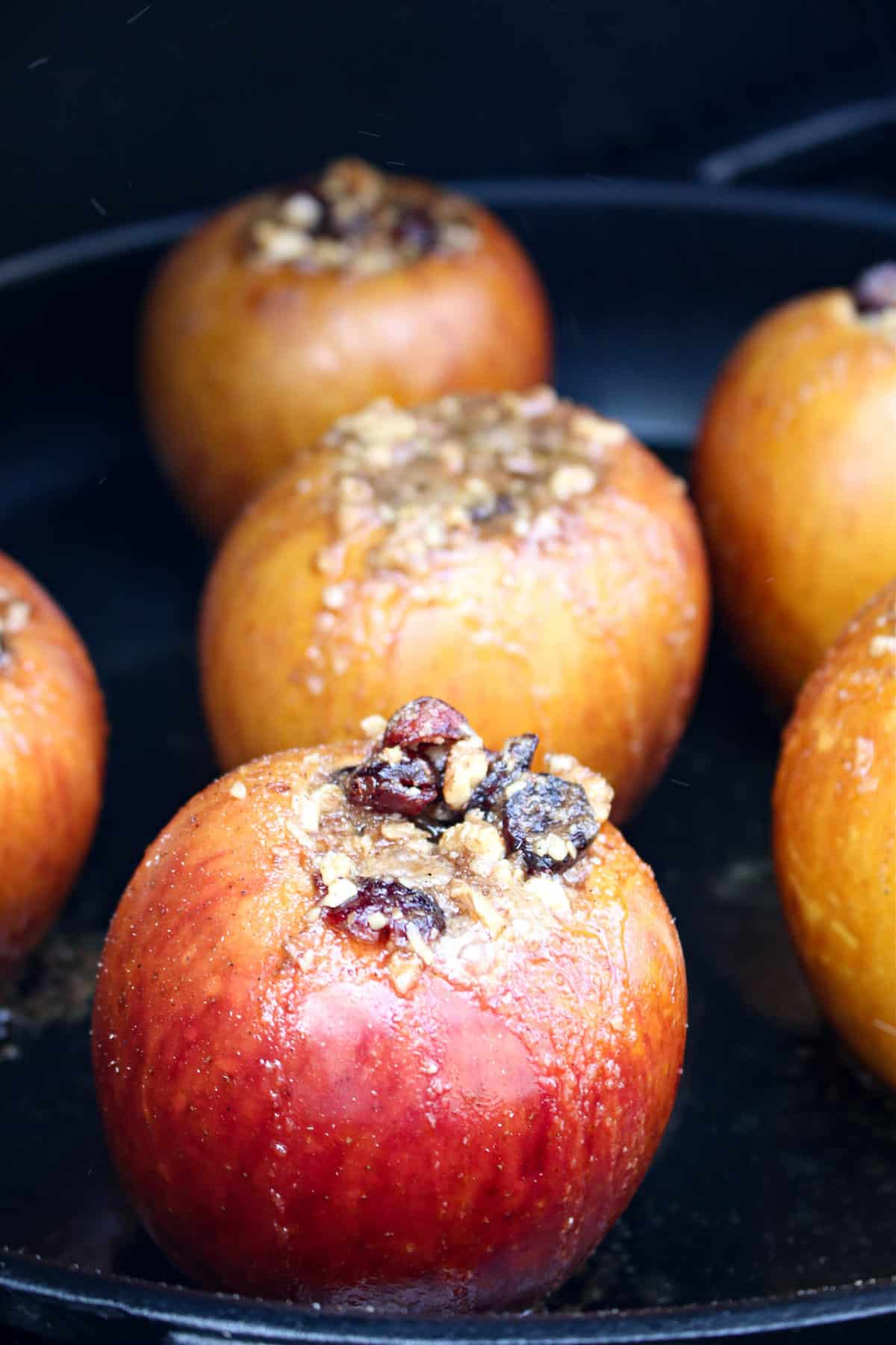 FIlled Apples for Smoked Apple Recipe on the Traeger