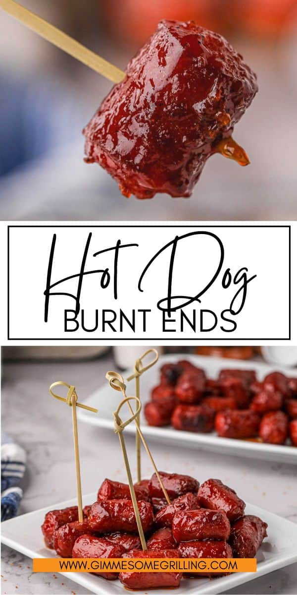 Hot dog burnt ends gimme some grilling