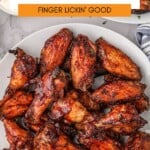 Smoked Chicken Wings GSG Pinterest Image