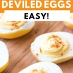 Smoked Deviled Eggs Pin Image