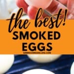 Smoked Eggs Pinterest Image